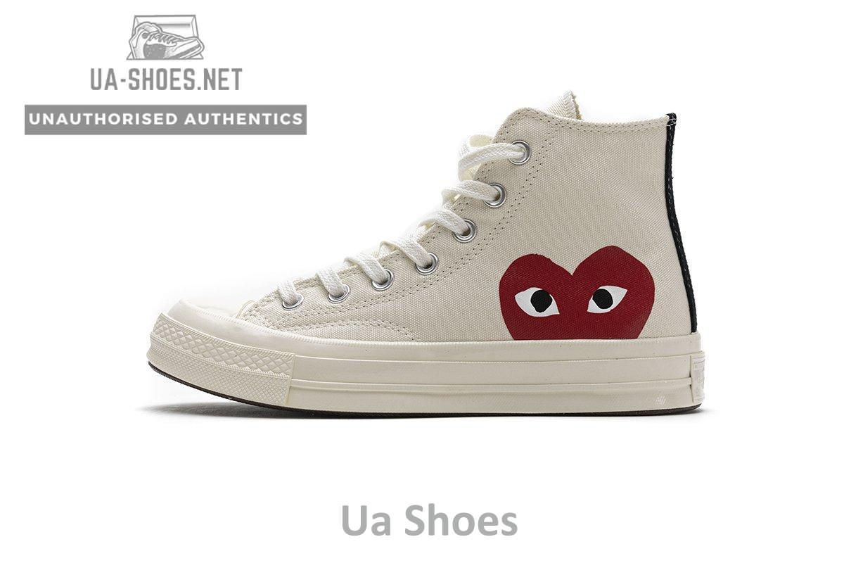 150205C CDG Play x Converse Chuck Taylor All Star 70 High Top