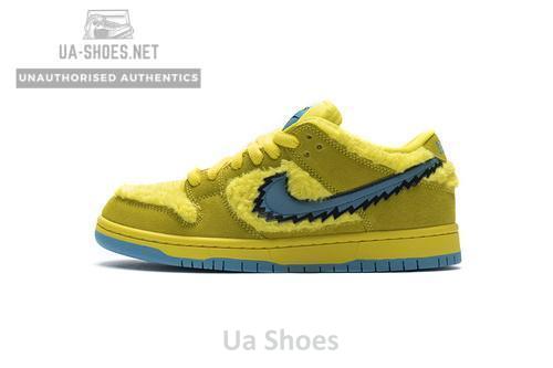 CJ5378-700 Grateful Dead x Nike SB Dunk Low“ Yellow Bear”