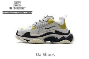 483513 W06E2 6890 Balenciaga Triple S White Yellow