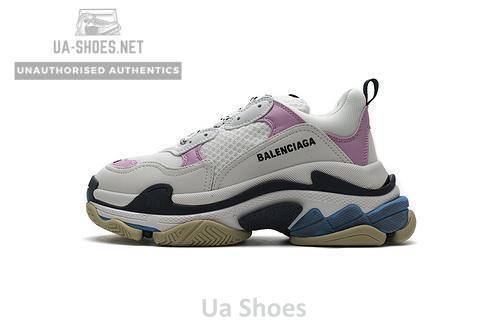 541624 W06E2 7352 Balenciaga Triple S Blue Pink