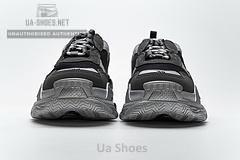 483546 W06F1 0841 Balenciaga Triple S Black Grey Silver - Image 10