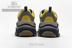 490672 W09O5 1027 Balenciaga Triple S Grey Yellow - Image 5