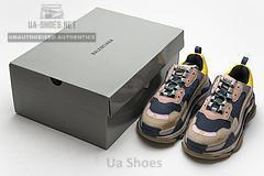 490672 W09O5 1027 Balenciaga Triple S Grey Yellow - Image 4