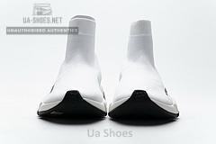 Balenciaga Speed Clear Sole Sneaker White Black - Image 2