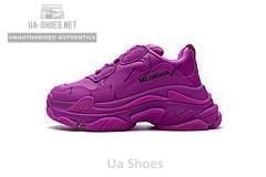 524039 W2FA1 7634 Balenciaga Triple S Letter Pulm Powder