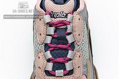 490672 W09O5 1036 Balenciaga Triple S Grey Pink - Image 4