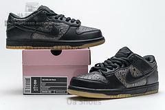 304292-003 Nike Dunk Low Pro SB Black Ostrich Skate - Image 6