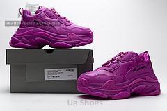 524039 W2FA1 7634 Balenciaga Triple S Letter Pulm Powder - Image 9