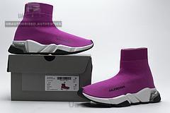 Balenciaga Speed Clear Sole Sneaker Fuchsia White - Image 5