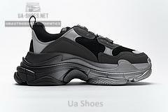 483546 W06F1 0841 Balenciaga Triple S Black Grey Silver - Image 2