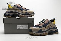 490672 W09O5 1027 Balenciaga Triple S Grey Yellow - Image 3