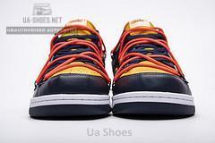 CT0856-700 OFF WHITEx Nike Dunk SB Low White Michigan - Image 7