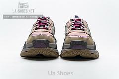 490672 W09O5 1036 Balenciaga Triple S Grey Pink - Image 2
