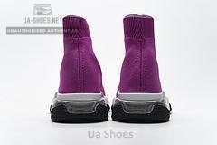 Balenciaga Speed Clear Sole Sneaker Fuchsia White - Image 3