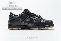 304292-003 Nike Dunk Low Pro SB Black Ostrich Skate - Image 9