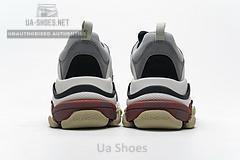 541624 W06E2 7320 Balenciaga Triple S Grey Silver - Image 4