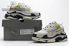 483513 W06E2 6890 Balenciaga Triple S White Yellow - Image 10