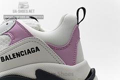541624 W06E2 7352 Balenciaga Triple S Blue Pink - Image 6