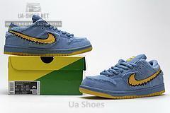 CJ5378-400 Grateful Dead x Nike SB Dunk Low Pro QS“ Blue Bear” - Image 7