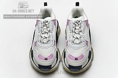 541624 W06E2 7352 Balenciaga Triple S Blue Pink - Image 2