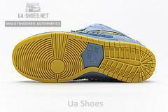 CJ5378-400 Grateful Dead x Nike SB Dunk Low Pro QS“ Blue Bear” - Image 9