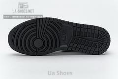 555088-126 Air Jordan 1 High Smoke Grey Red - Image 9