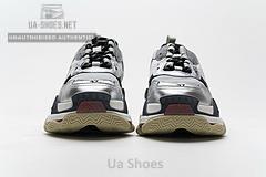 541624 W06E2 7320 Balenciaga Triple S Grey Silver - Image 2