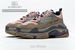 490672 W09O5 1036 Balenciaga Triple S Grey Pink - Image 8