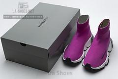 Balenciaga Speed Clear Sole Sneaker Fuchsia White - Image 7