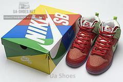 CW7093-600 Nike SB Dunk High "Strawberry Cough" - Image 3
