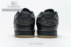 304292-003 Nike Dunk Low Pro SB Black Ostrich Skate - Image 5