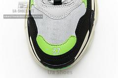483513 W06E1 1008 Balenciaga Triple S White Green - Image 6