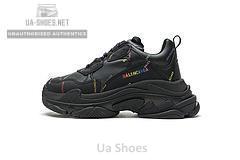 524039 W2FA1 1210 Balenciaga Triple S Letter Colorful