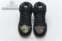 BQ6826-001 Nike SB Dunk High Pro Camo Black - Image 4