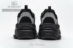 483546 W06F1 0841 Balenciaga Triple S Black Grey Silver - Image 6