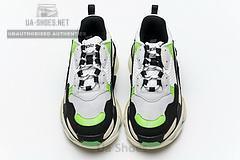 483513 W06E1 1008 Balenciaga Triple S White Green - Image 7