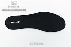 Balenciaga Speed Clear Sole Sneaker Black Silver - Image 7