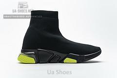 Balenciaga Speed Clear Sole Sneaker Black Yellow Fluo - Image 2