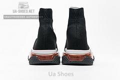 Balenciaga Speed Clear Sole Sneaker Black White Red - Image 6