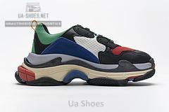 490672 W09O5 1068 Balenciaga Triple S Green Red - Image 9