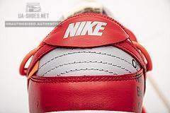 CT0856-600 OFF White X Nike Dunk Low University Red - Image 8