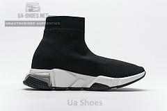 Balenciaga Speed Clear Sole Sneaker Black White - Image 13