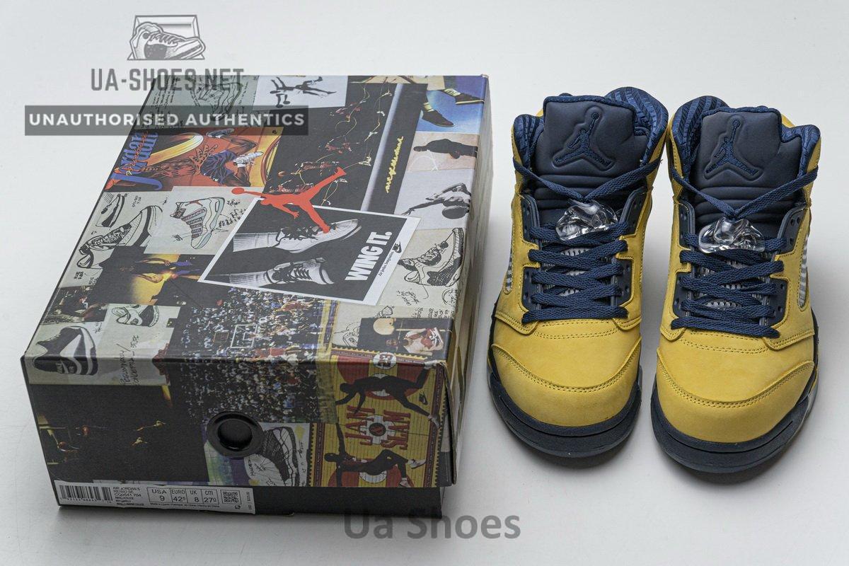 CQ9541-704 Air Jordan 5 Retro SE "Michigan" - Image 3