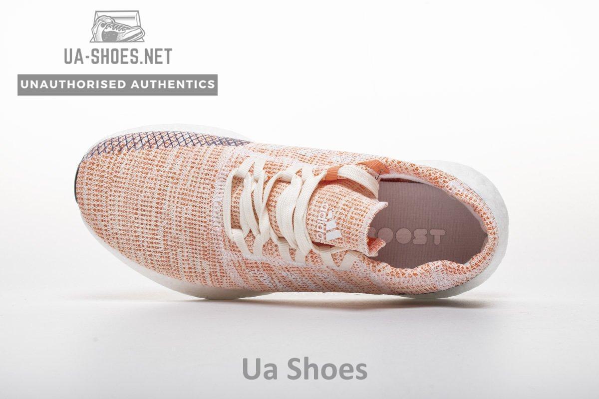 Adidas Pure Boost GO "Cloud White/Cloud White/Mystery Ink" B75666 - Image 16