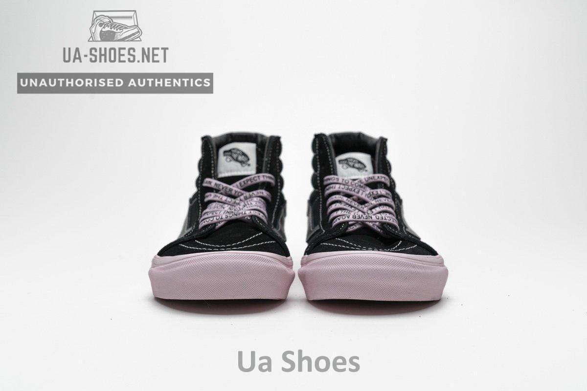 VN0A36C7OYN Vans OG SK8-HI LX Black Pink - Image 6