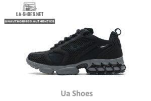 CQ5486-001 Stussy x Nike Air Zoom Spiridon Cage 2 Black Cool Grey