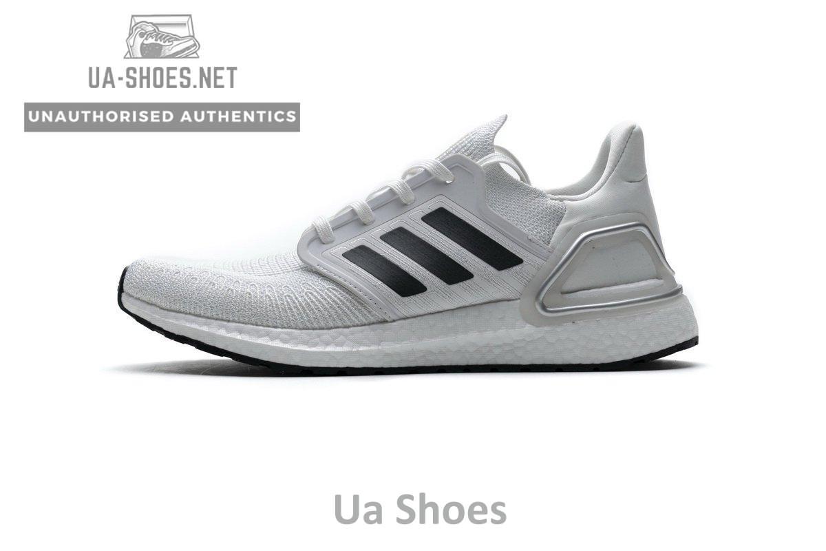EG0783 Adidas Ultra BOOST 20 CONSORTIUM White Silver Grey - Image 17