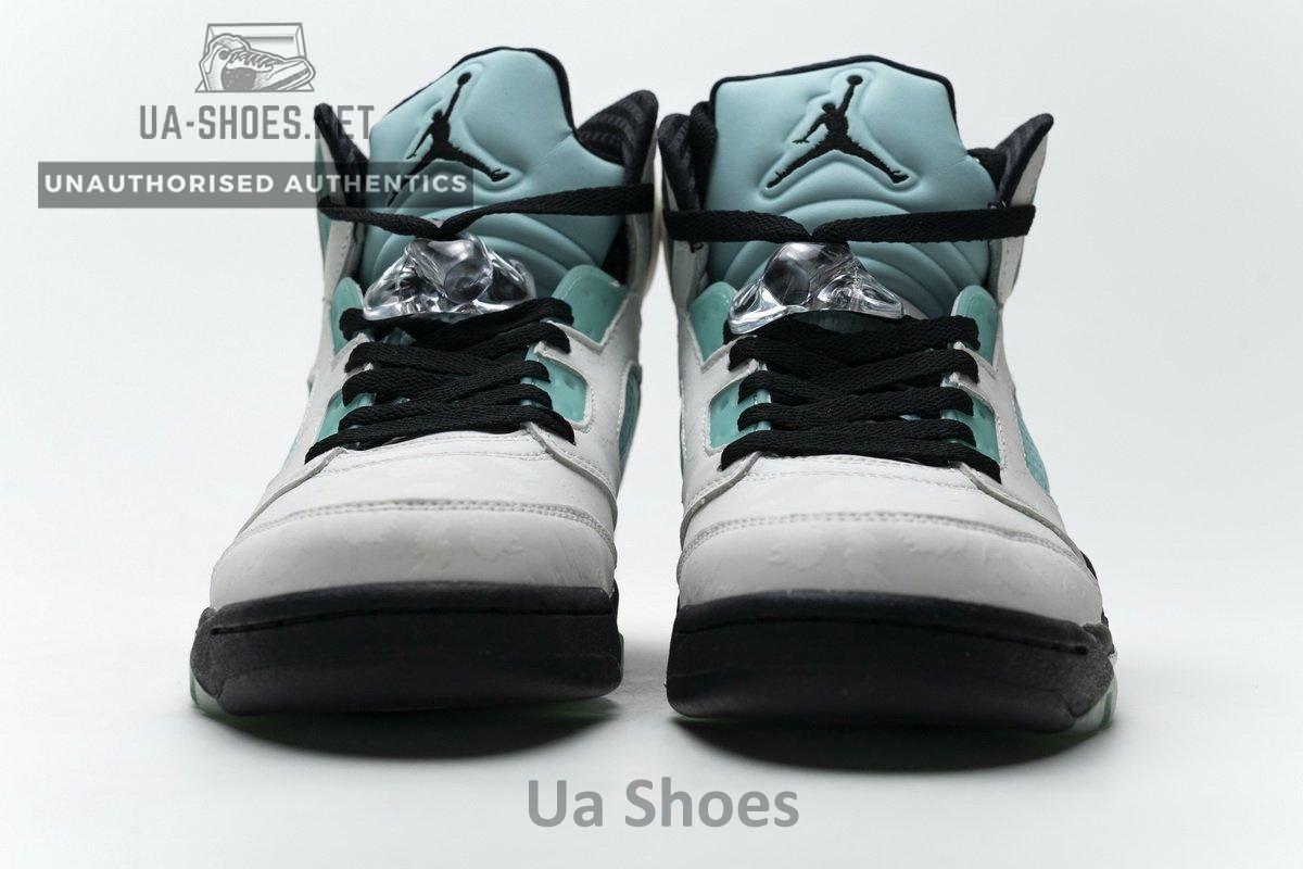 CN2932-100 Air Jordan 5 Retro "Island Green" - Image 4