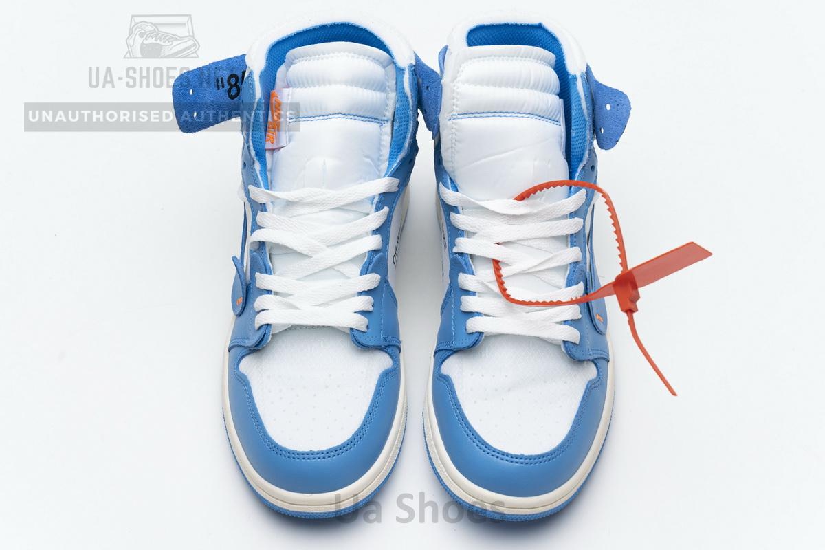 Jordan 1 Retro High Off-White University Blue Update Lace - Image 9