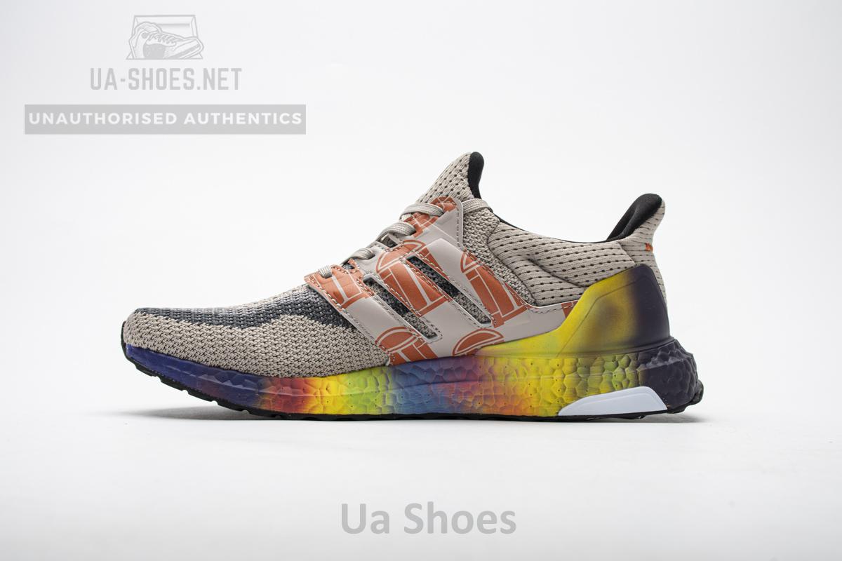 Adidas Ultra Boost 2.0 Real Boost Shanghai Grey Yellow - Image 4